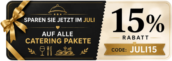 15% rabatt catering